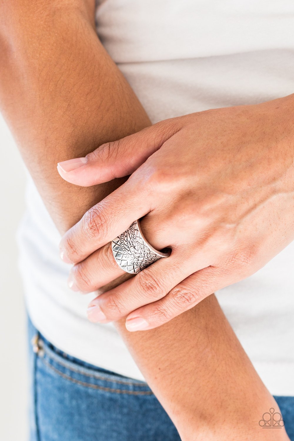 Villa Vibe Silver Ring Paparazzi