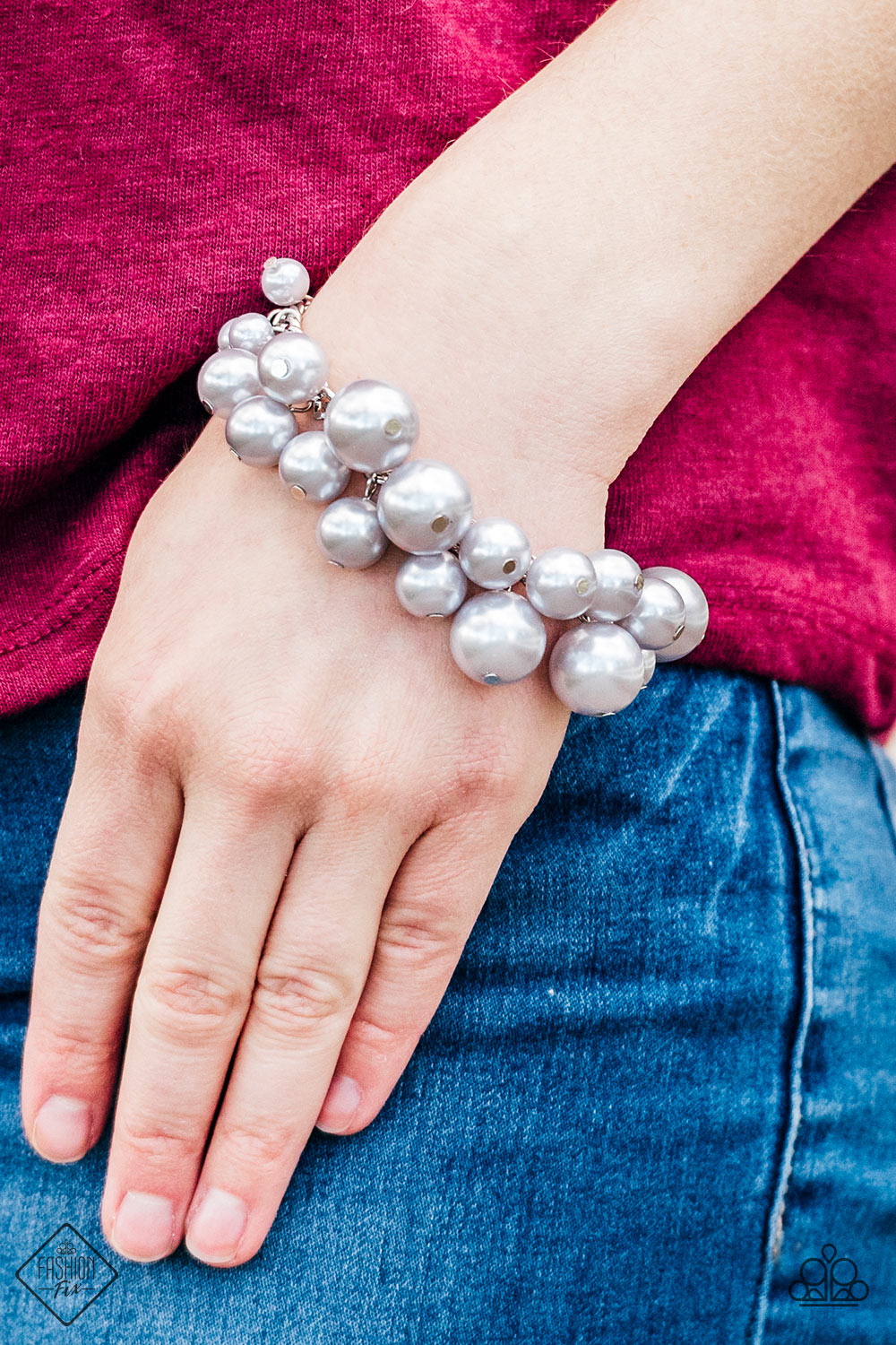 GLAM The Expense! Silver
Bracelet Paparazzi