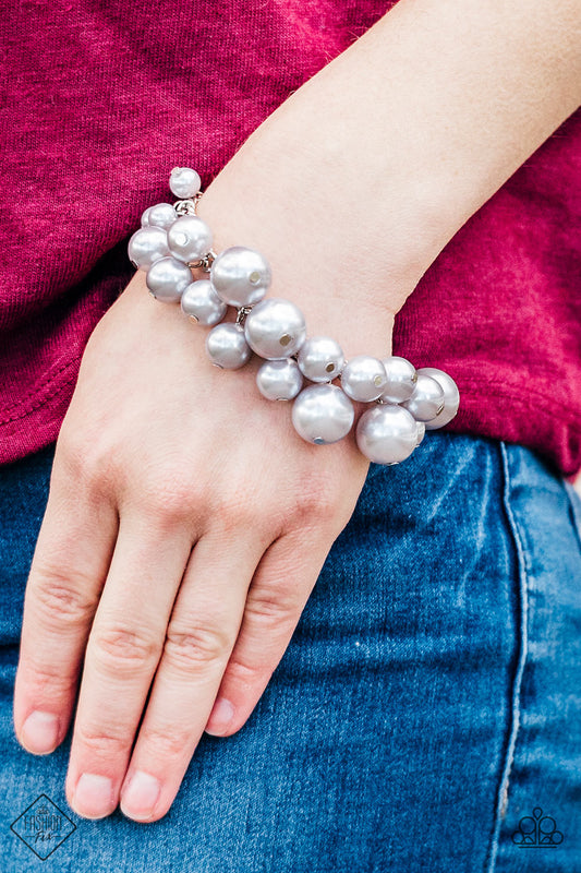 GLAM The Expense! Silver Bracelet
