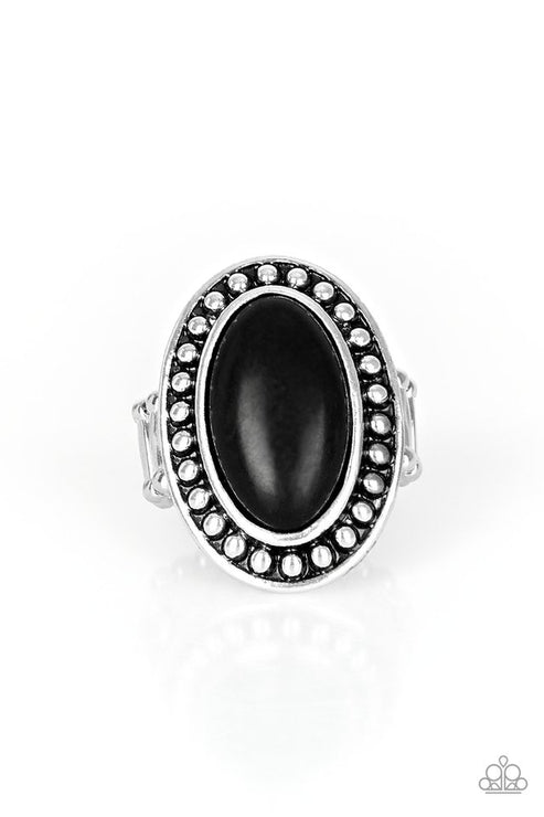 Desert Heat Black Ring Paparazzi
