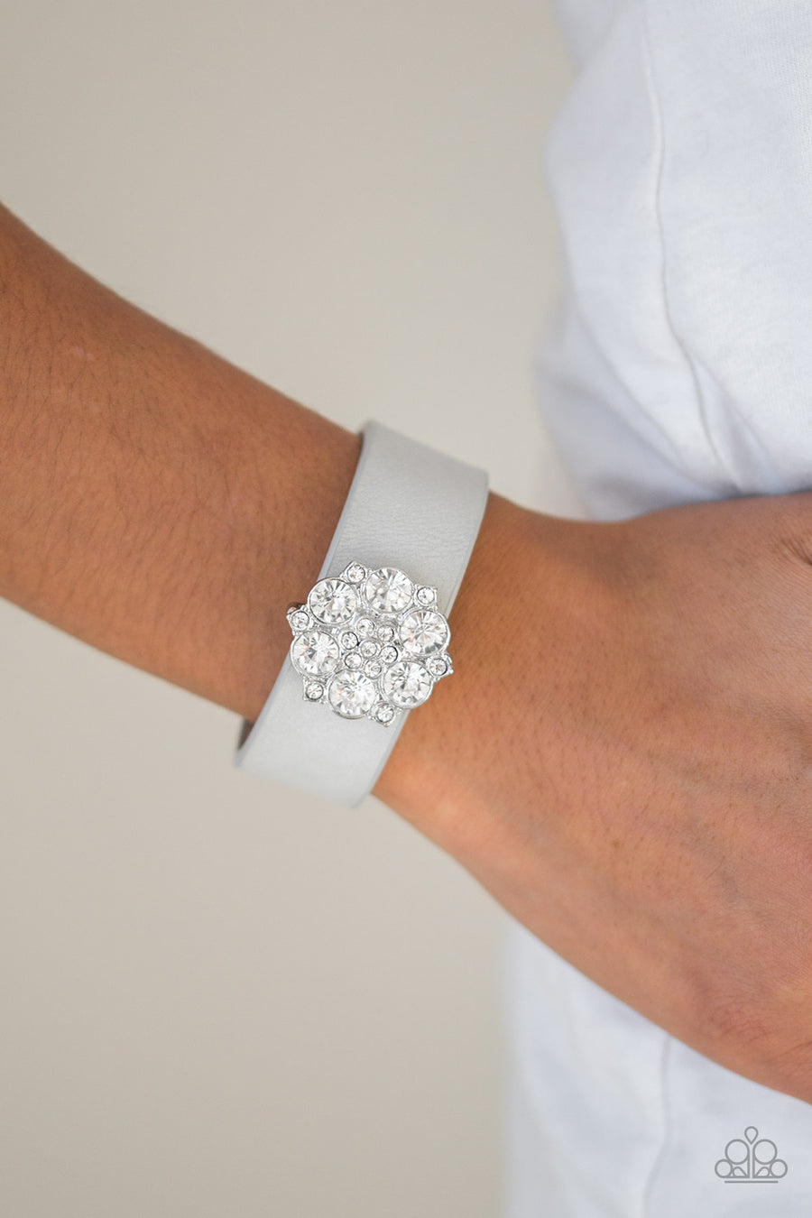 Show-Stopper Silver Bracelet Paparazzi