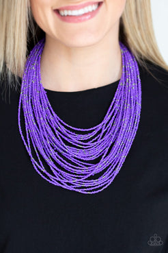 Rio Rainforest Purple Necklace