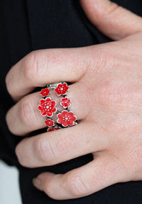 Floral Crowns Red Ring