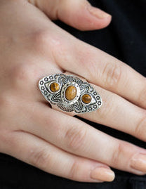 Malibu Mystic Brown Ring