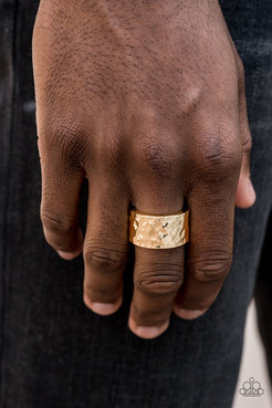 Self Made Man Gold Ring Paparazzi