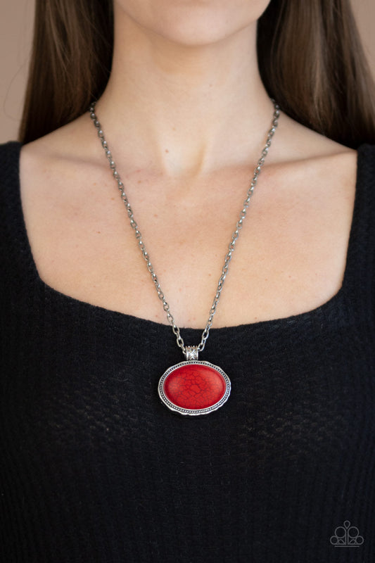 Sedimentary Colors Red
Necklace