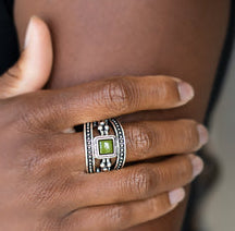 Vivid View Green Ring