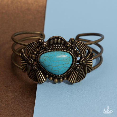 Western Wonderland Brass Bracelet Paparazzi