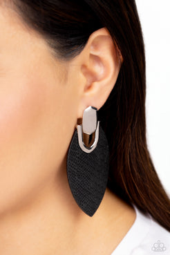 Wildly Workable Black Post Earrings