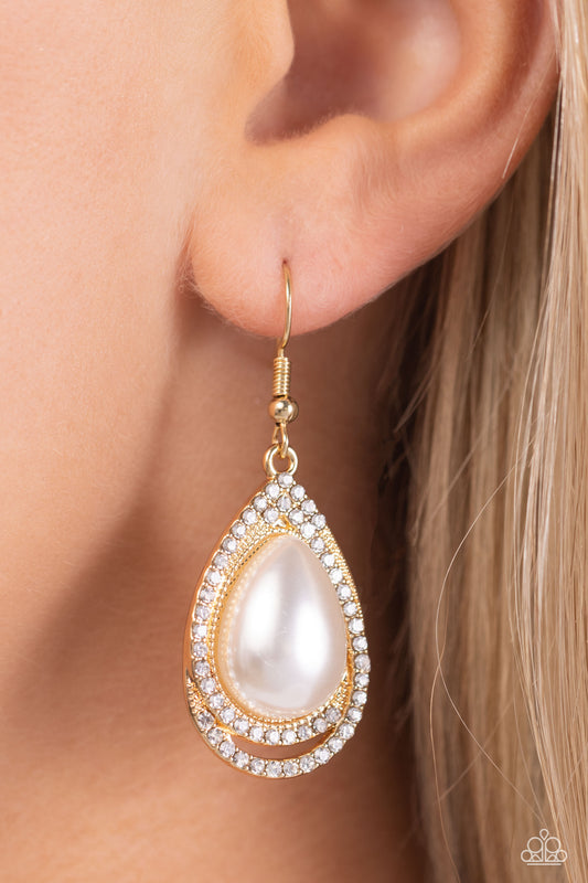 Effortless Elegance Gold Earrings