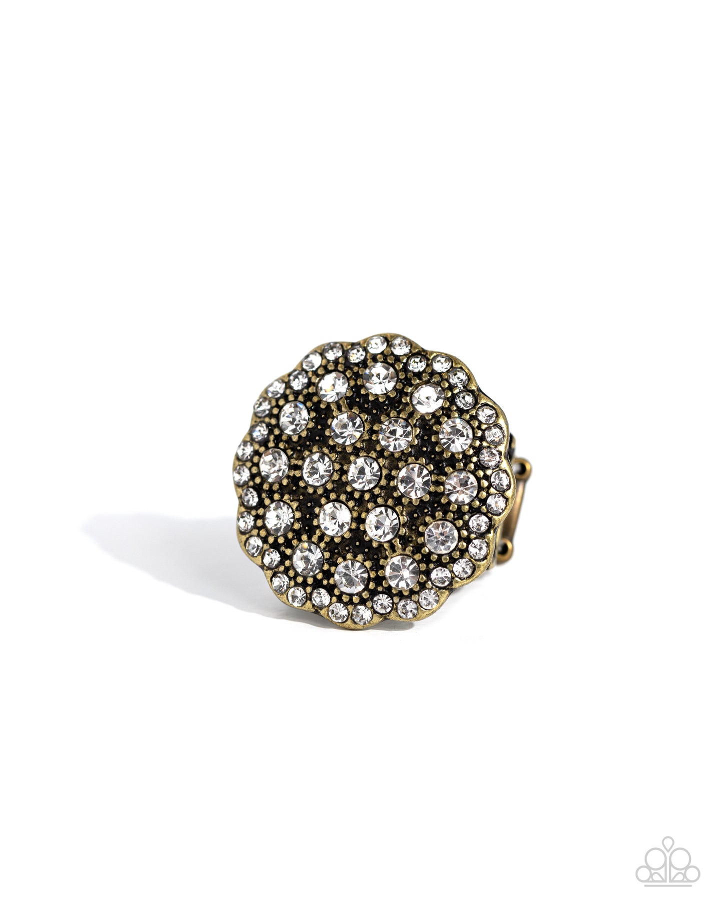Blingy Bouquet Brass Ring Paparazzi