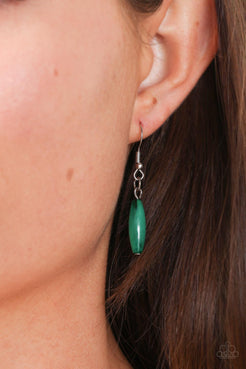 Bohemian Breeze Green Necklace Paparazzi