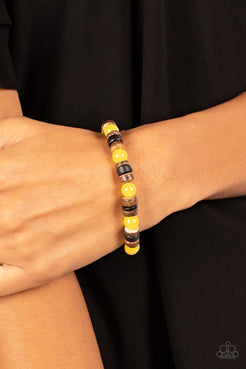 Durango Drifter Yellow Bracelet Paparazzi