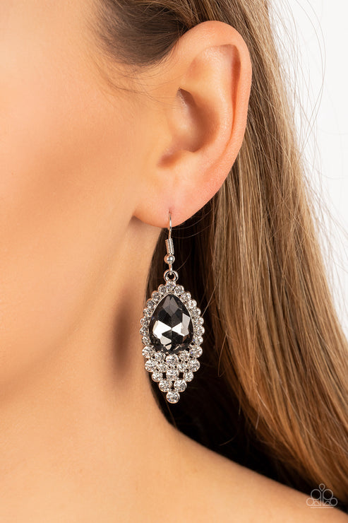Glorious Glimmer Silver Earrings