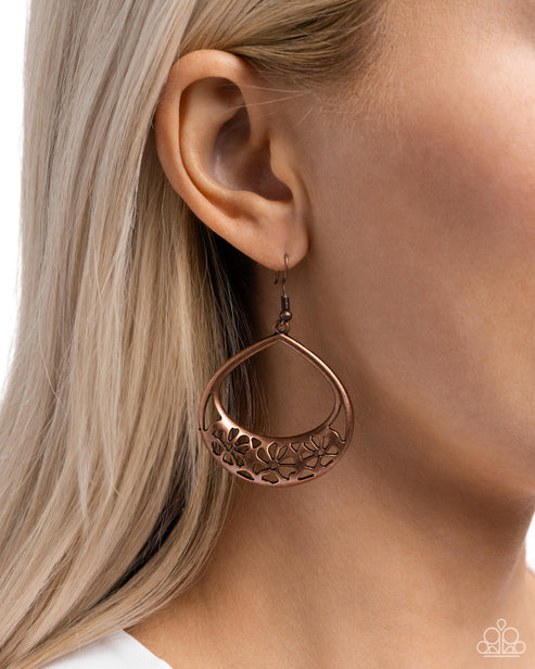 Island Ambrosia Copper Earrings