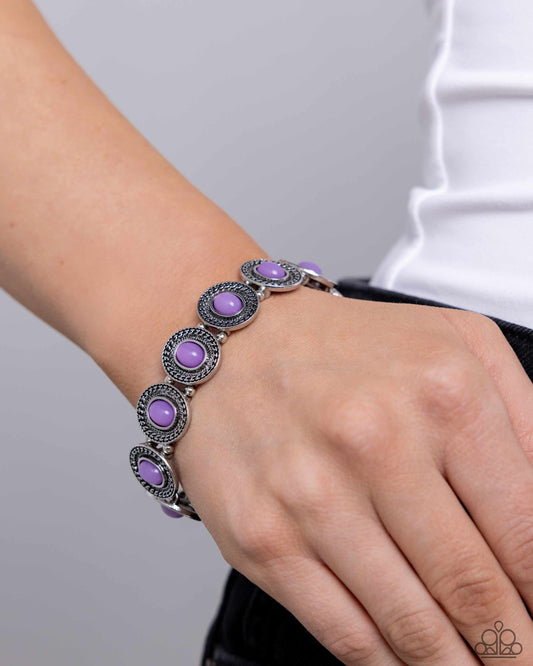 Dainty Delight Purple Bracelet