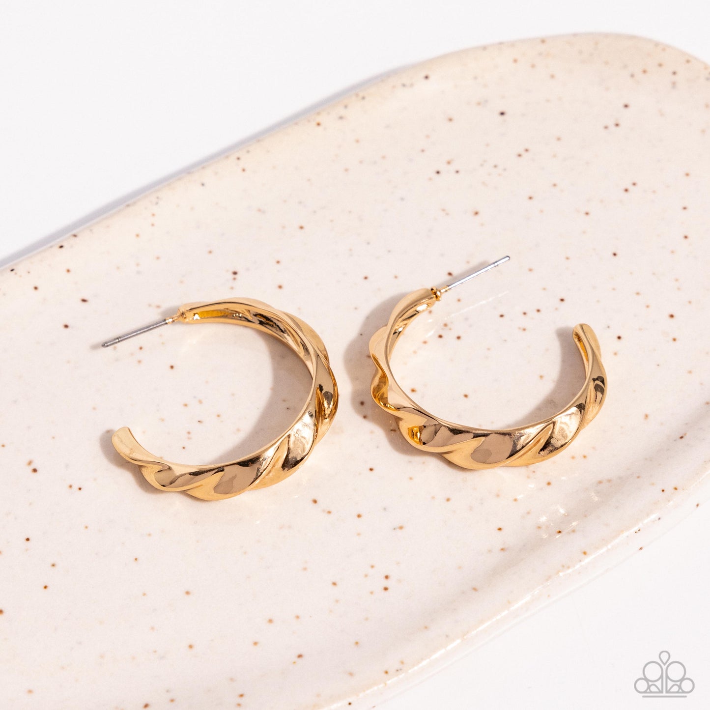 HOOP it Up Gold Hoop Earrings Paparazzi