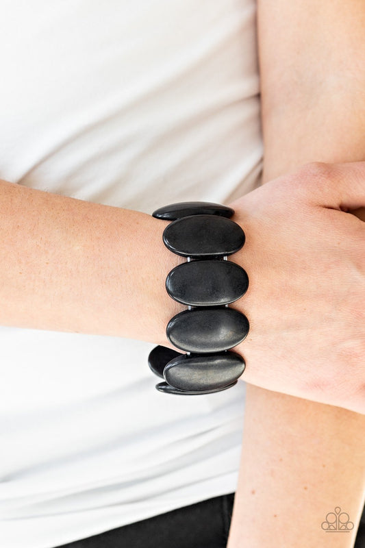 Dramatically Nomadic Black Bracelet Paparazzi