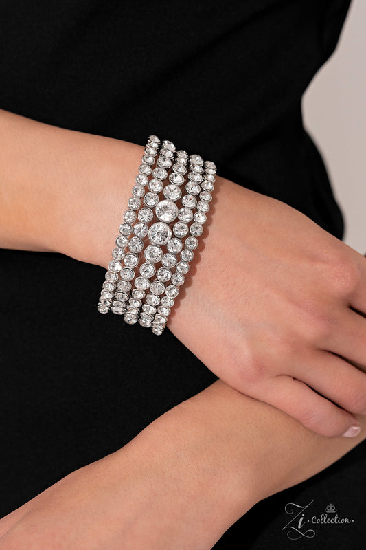 More than a Moment White Zi Collection Bracelet