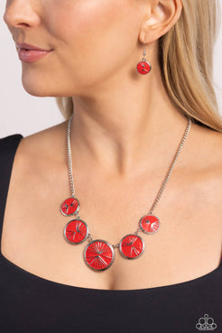 PALM Before the Storm Red Necklace