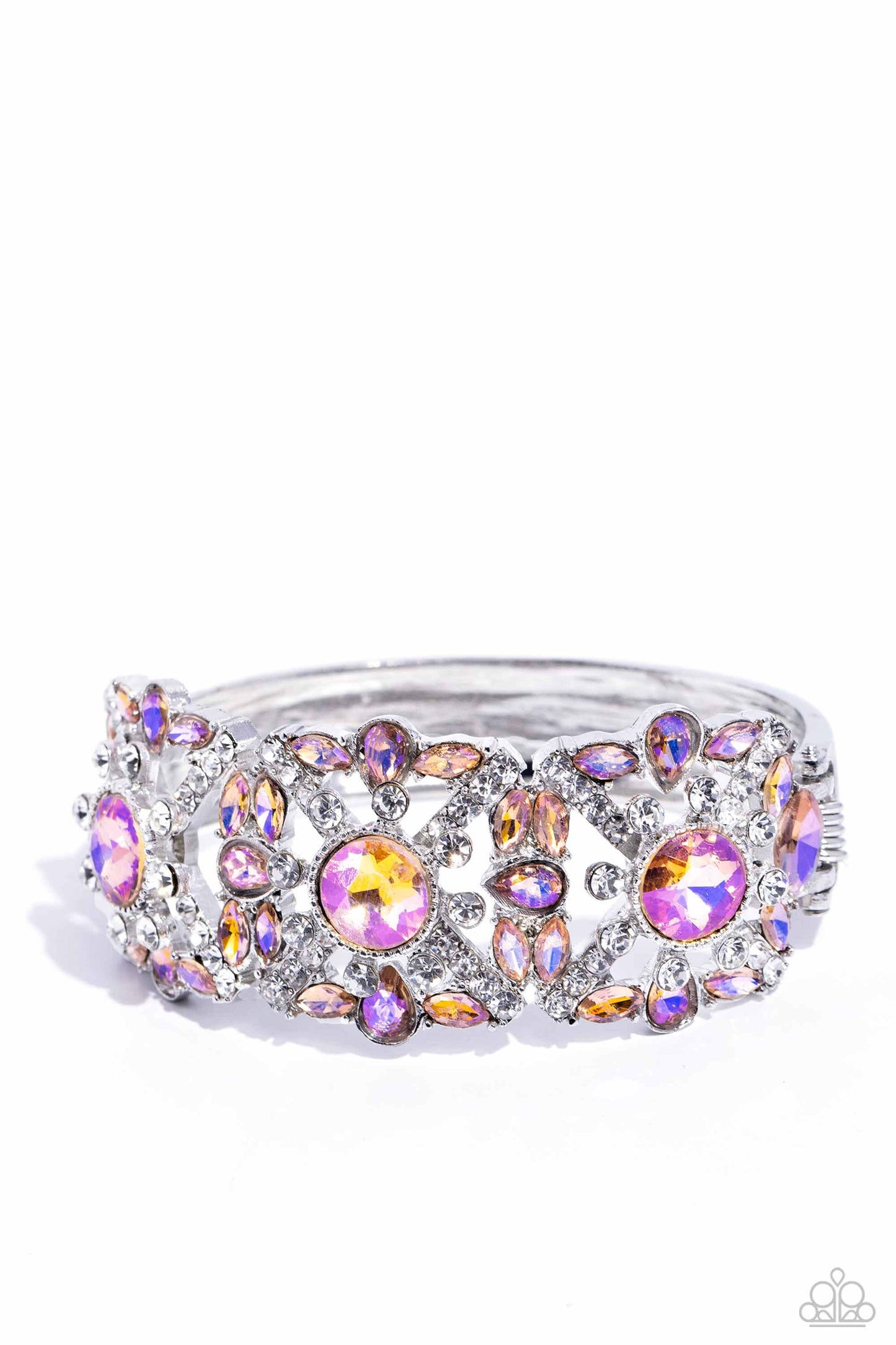 Shimmering Solo Orange Bracelet