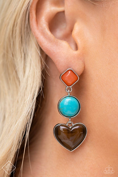 Desertscape Debut Brown Post Earrings
