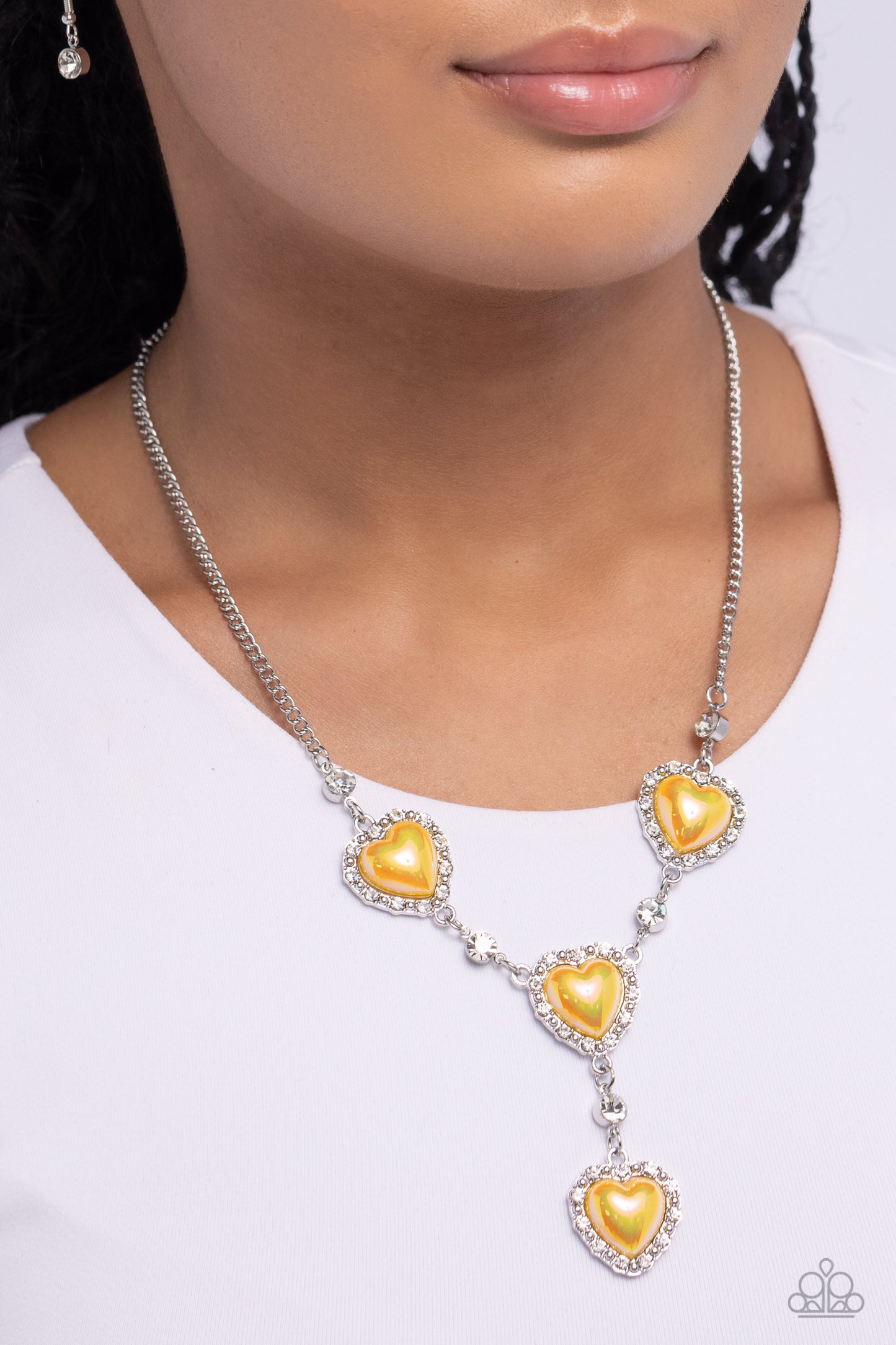 Stuck On You Yellow Necklace