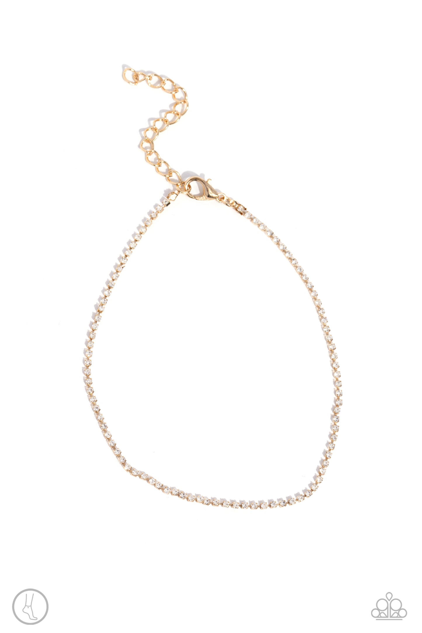 Blinding Basic Gold Ankle Bracelet