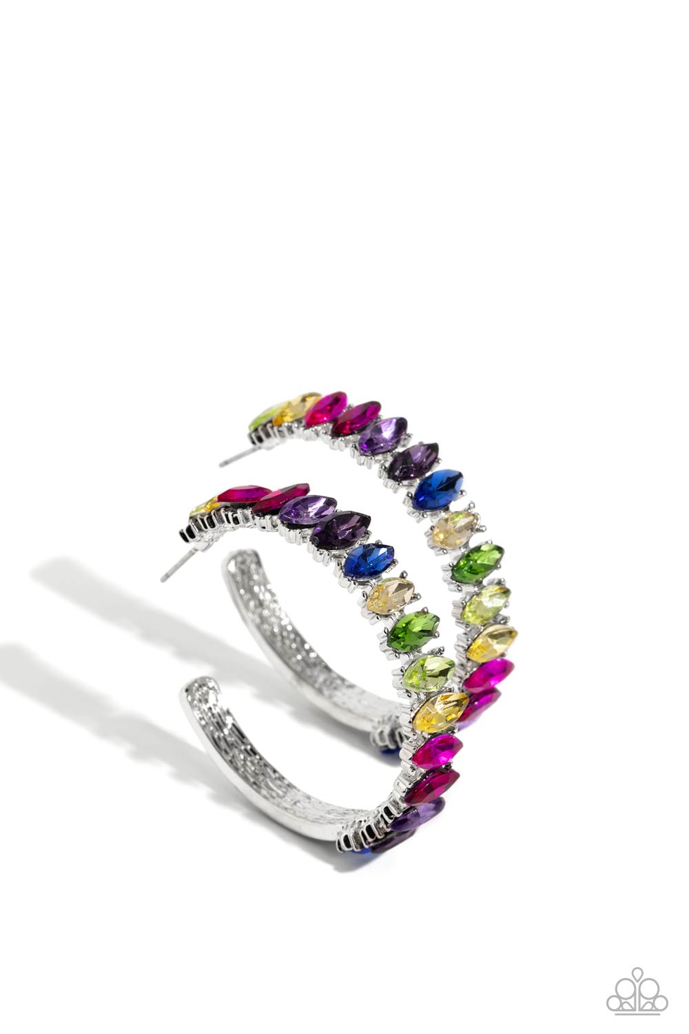 Rainbow Range Multi Hoop Earrings