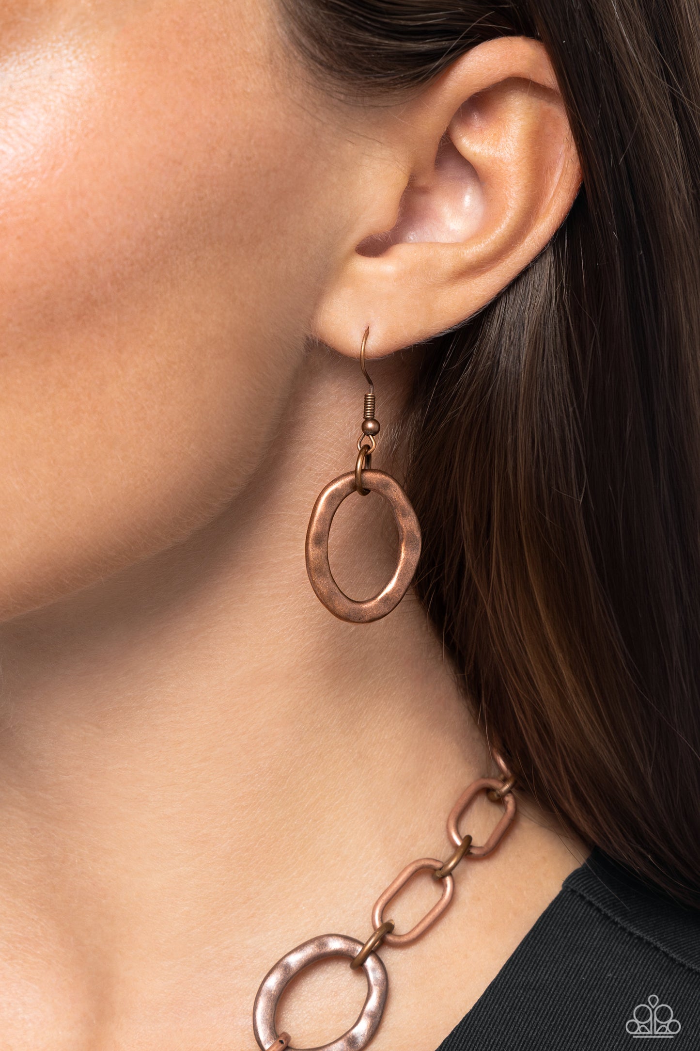Tangible Tranquility Copper Necklace Paparazzi