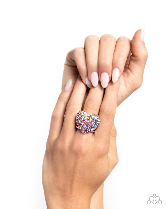 Extra Embellishment Purple Ring
