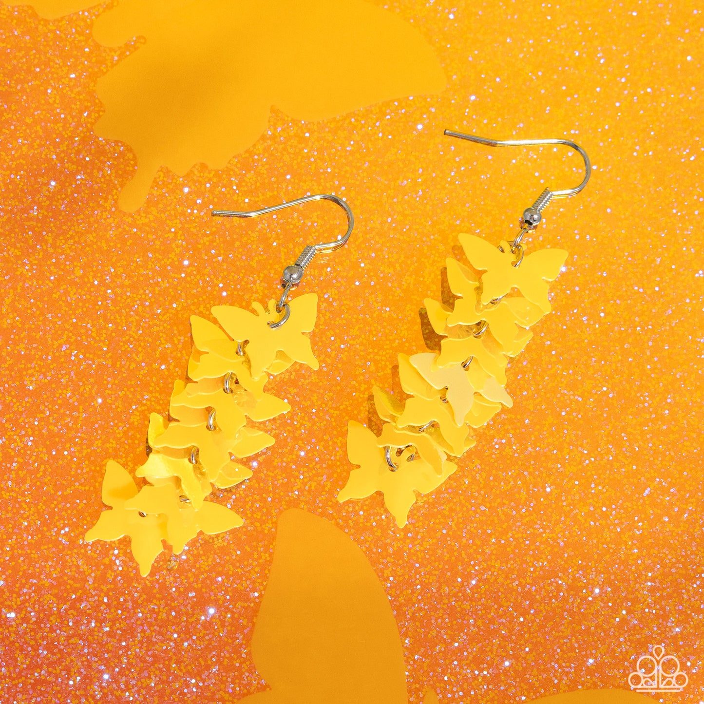 Aerial Ambiance Yellow Earrings