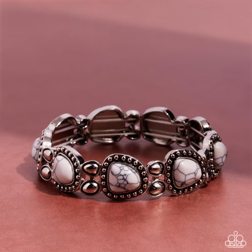 Harmonious Headliner White Bracelet