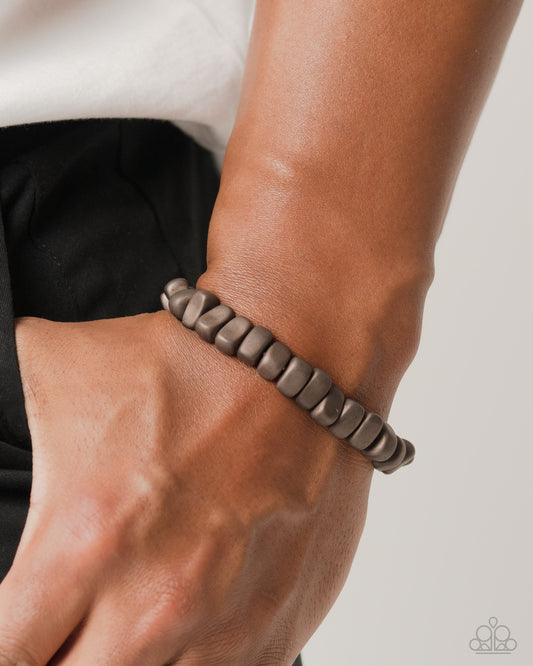 Matte Motivation Brown Bracelet