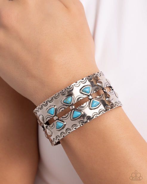 Harmonious Haven Blue Bracelet