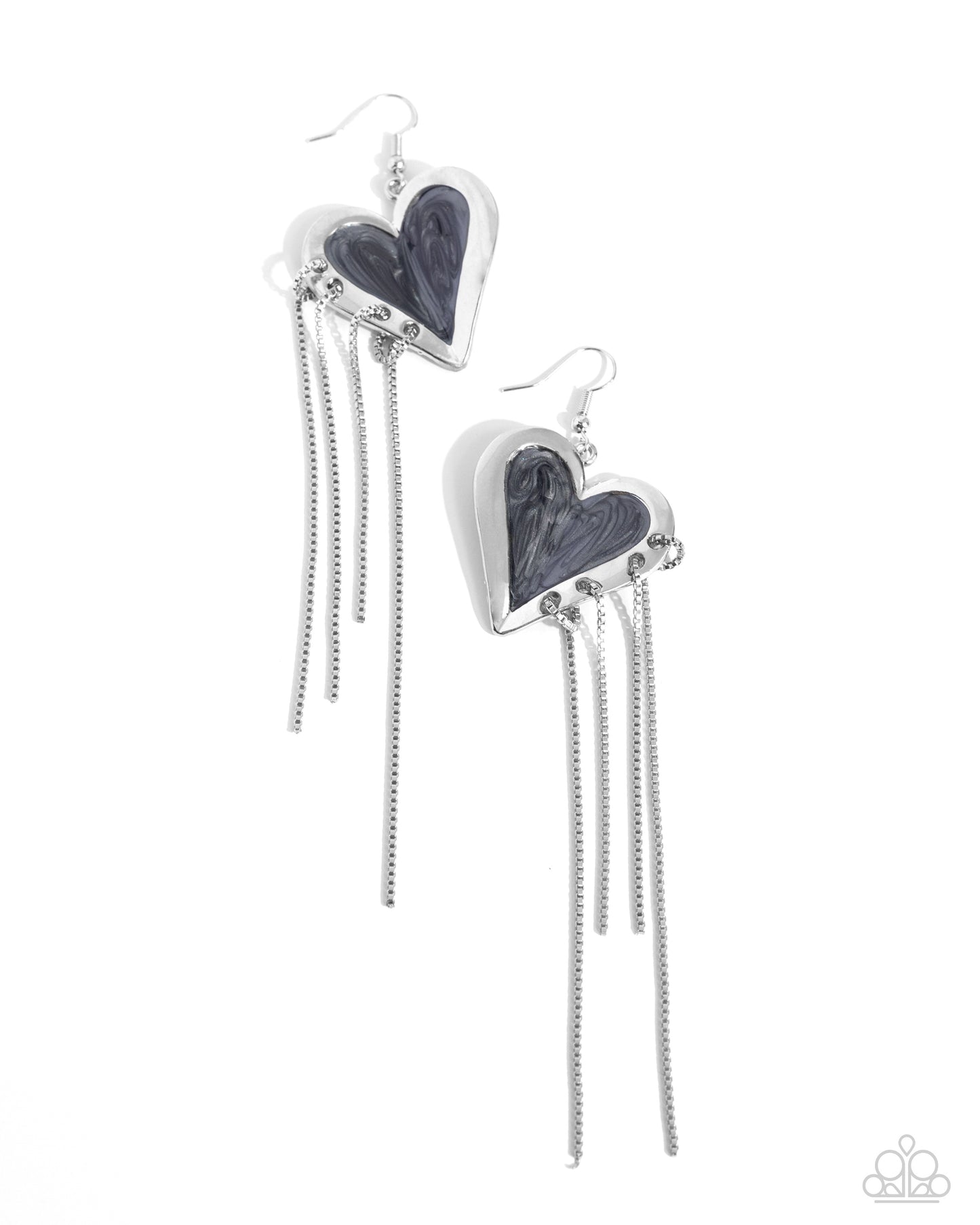 Sweetheart Specialty Black Earrings Paparazzi