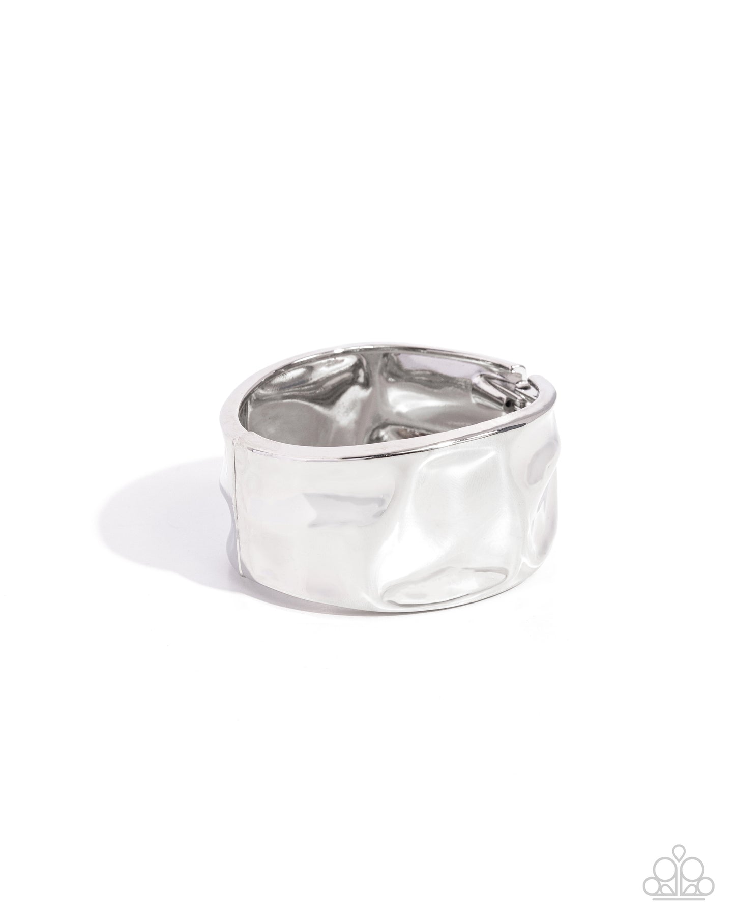 Hammered Hope Silver Bracelet Paparazzi