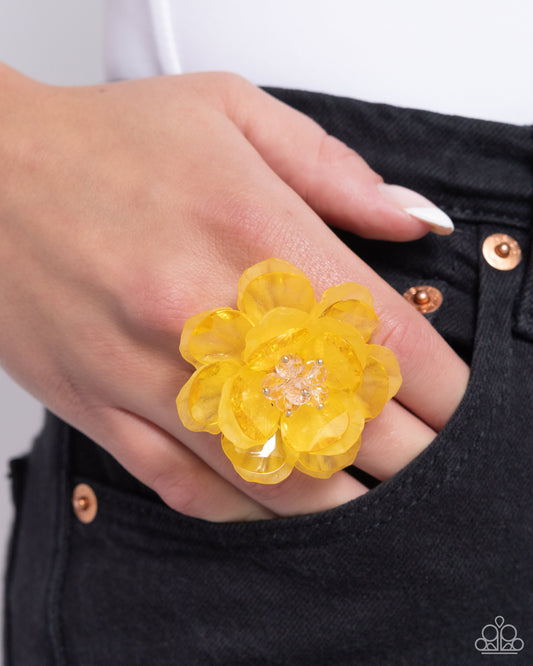 Petal Privilege Yellow Ring
