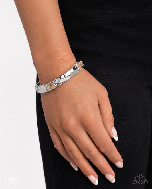 Admirable Abalone Brown Bracelet