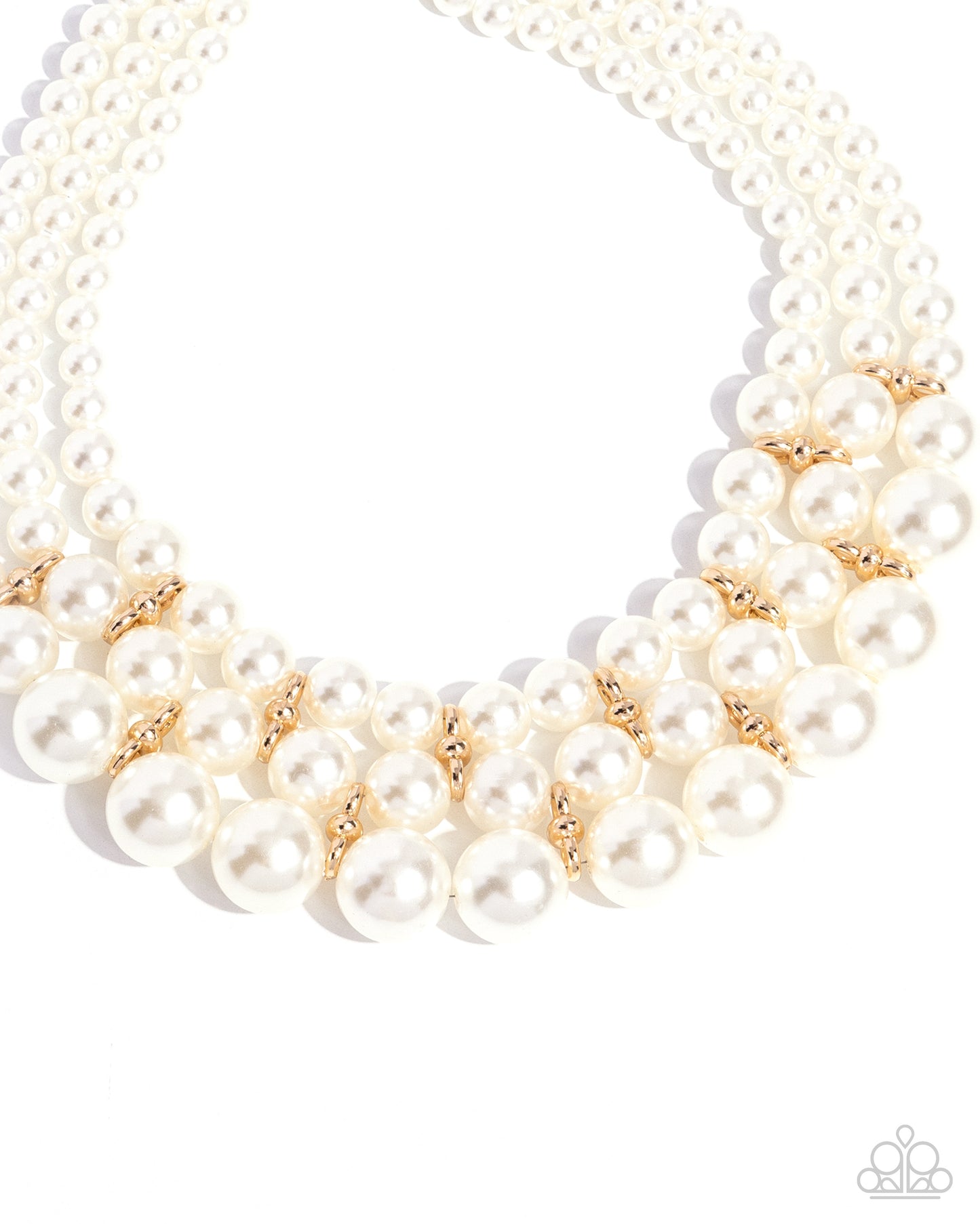 Glossy Gala Gold Necklace