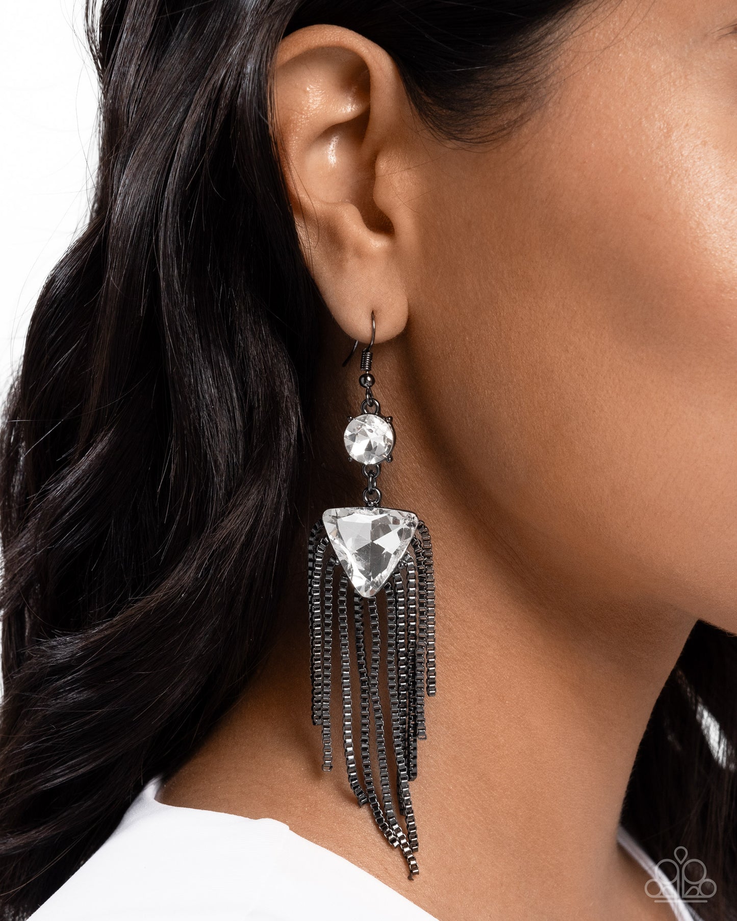 Maven Musings Black Earrings