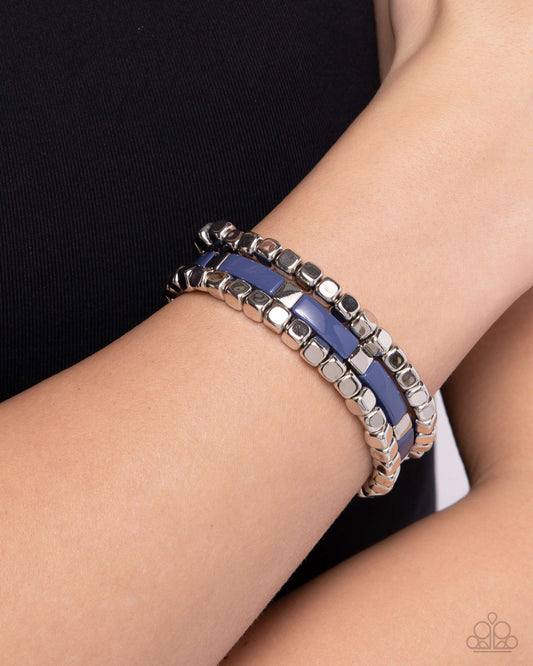Colorful Cadenza Blue Bracelet