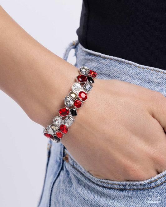 Handcrafted Haven Red Bracelet