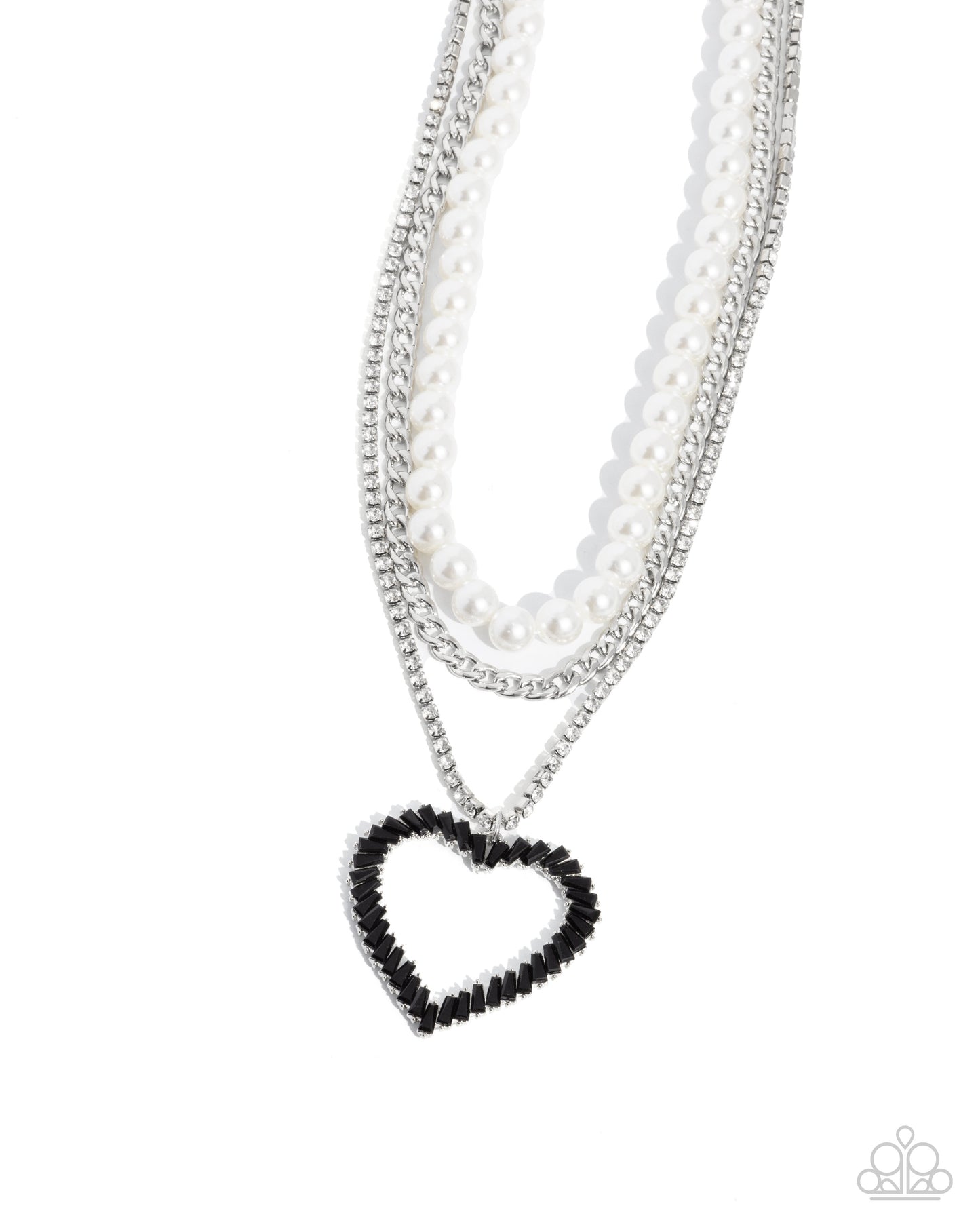 Y2K Year Black Necklace