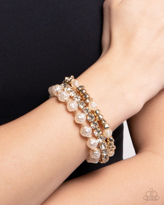 Fair Florals Gold Bracelets