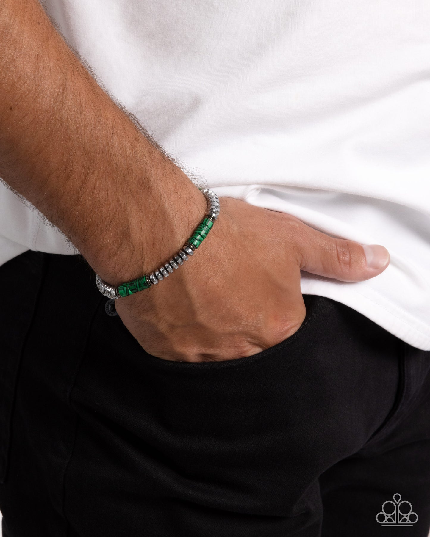 Marbled Mecca Green Bracelet