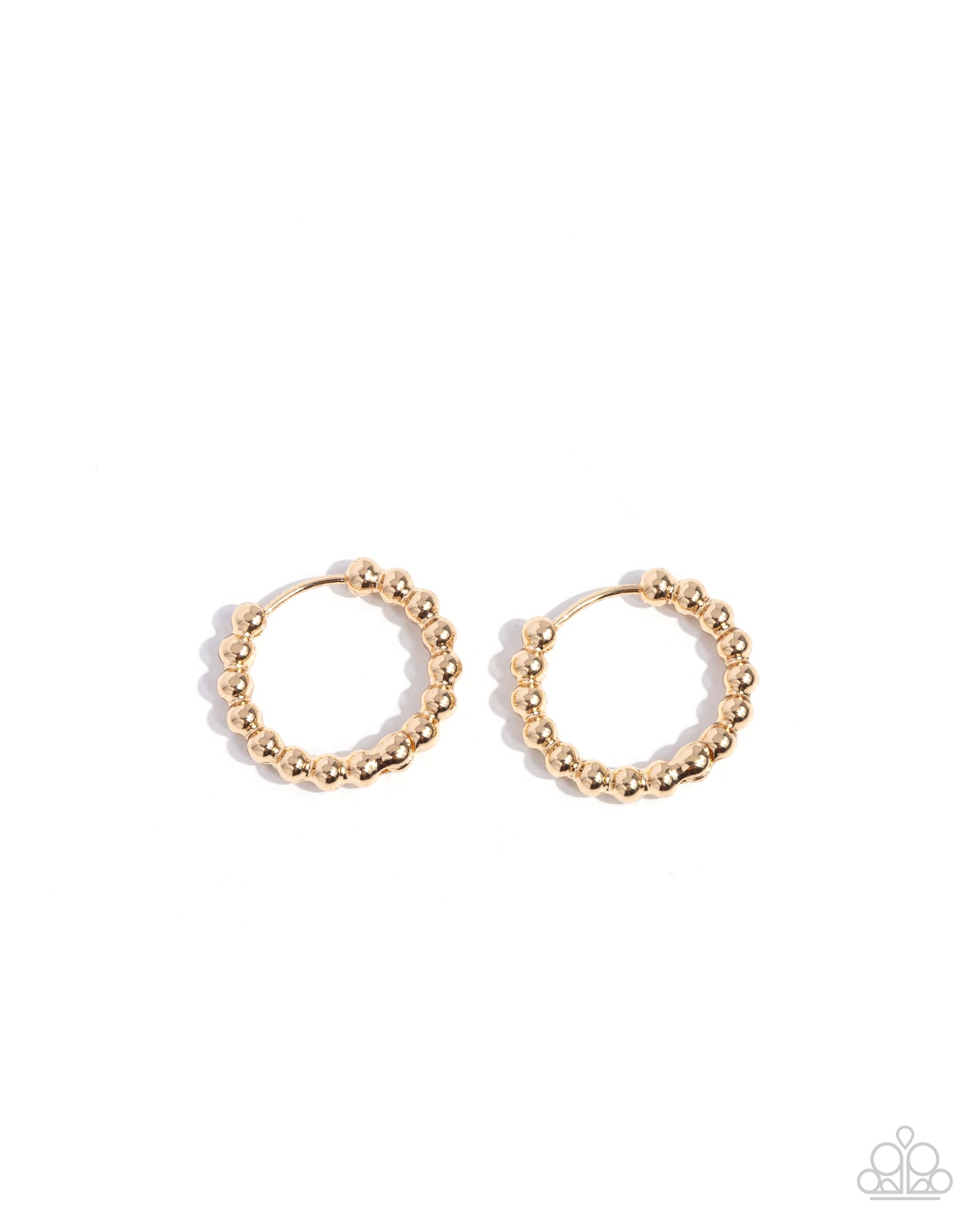 Darling Dance Gold Hoop Earrings