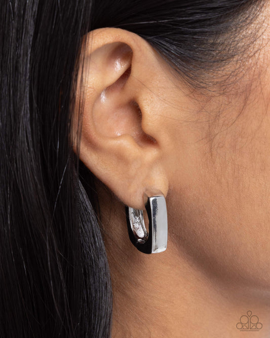 Fortnight Fashion Silver Hoop Earrings