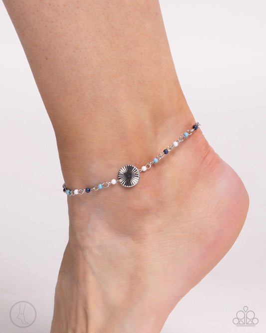 Florida Freestyle Blue Ankle Bracelet