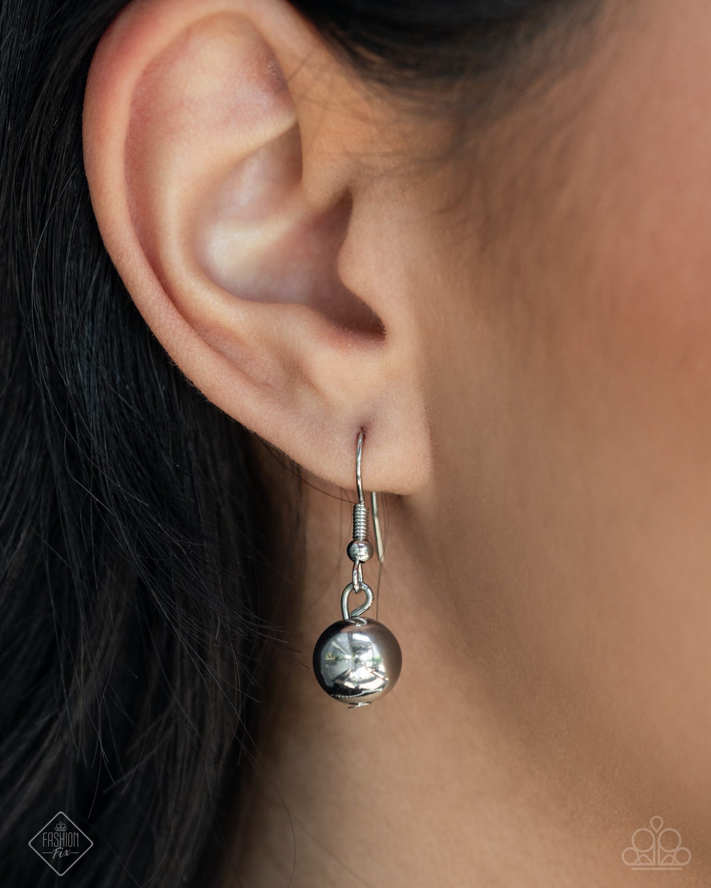 Raindrop Rebel Silver Necklace